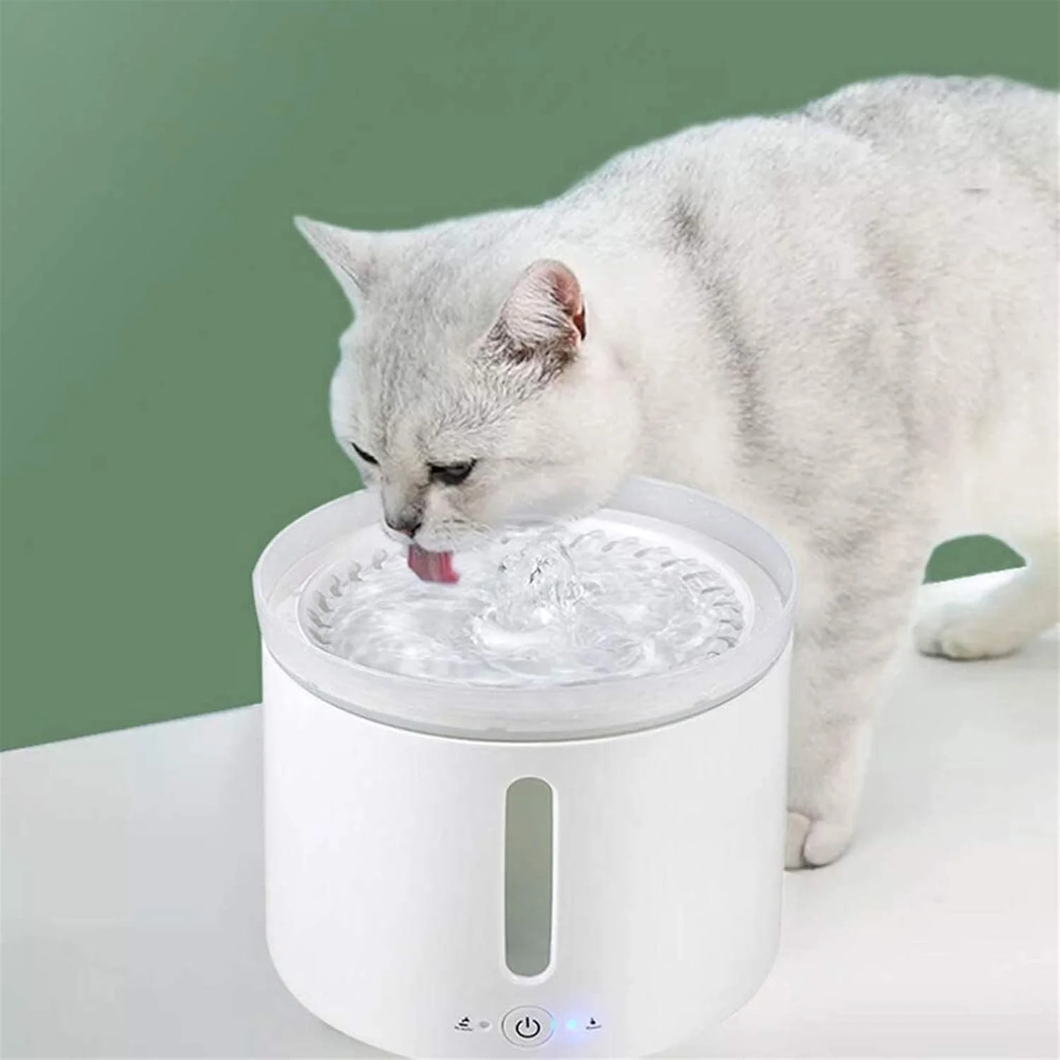 آبخوری هوشمند حیوانات خانگی، دستگاه آبخوری گردشی اتوماتیک برای گربه و سگ، فیلتر آب حیوانات خانگی