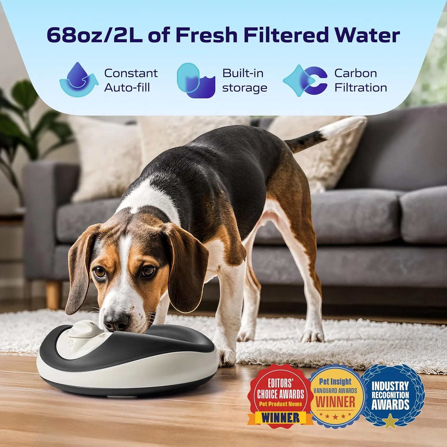 ظرف آب ۱ لیتری، زغالی