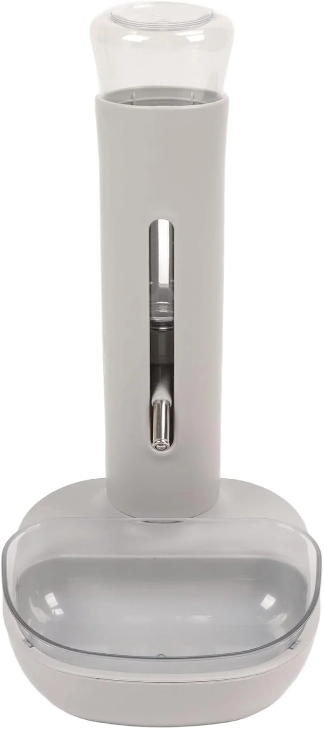 ظرف آب ایستاده حیوانات خانگی، منبع تغذیه و آبرسانی اتوماتیک جداشدنی حیوانات خانگی، برای سگ ها و گربه های کوچک 680 میلی لیتر