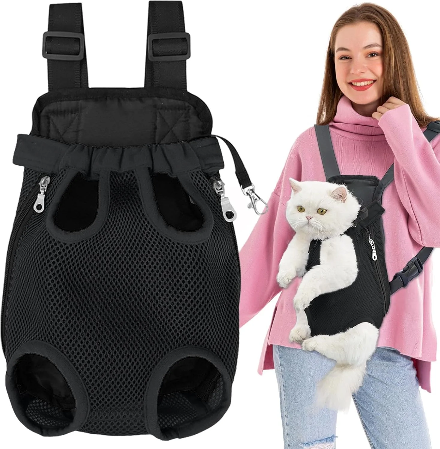 کوله پشتی حمل حیوانات مدل Breathable