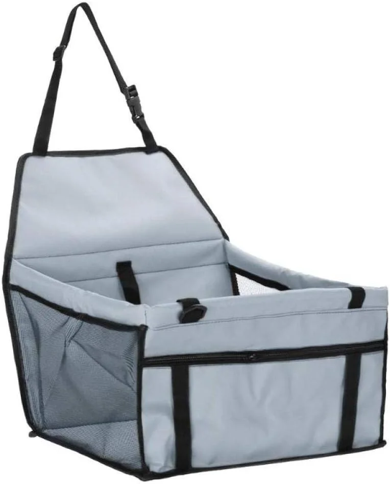 تخت آویز پد صندلی عقب ماشین برای سگ و گربه آکسفورد، ضد آب، مناسب سفر، لوازم حیوانات خانگی - خاکستری روشن سایز M تخت آویز پد صندلی عقب ماشین برای سگ و گربه آکسفورد، ضد آب، مناسب سفر، لوازم حیوانات خانگی - خاکستری روشن سایز M