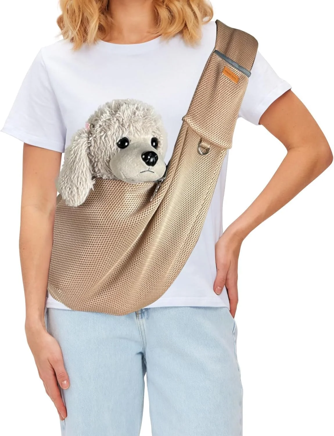 کیف حمل سگ، کیف حمل تاشو توله سگ با جیب نگهداری، کیف حمل حیوانات خانگی با کمربند ایمنی برای سگ ها و گربه های کوچک، لوازم ضروری توله سگ برای مسافرت در فضای باز کیف حمل سگ، کیف حمل تاشو توله سگ با جیب نگهداری، کیف حمل حیوانات خانگی با کمربند ایمنی برای سگ ها و گربه های کوچک، لوازم ضروری توله سگ برای مسافرت در فضای باز