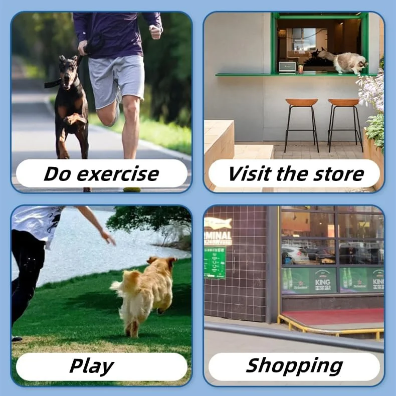 کیف حمل حیوانات خانگی، مناسب سگ های کوچک، کیف حمل سگ و گربه، مناسب برای پیاده روی و کمپینگ، به همراه 1 عدد کاسه تاشو