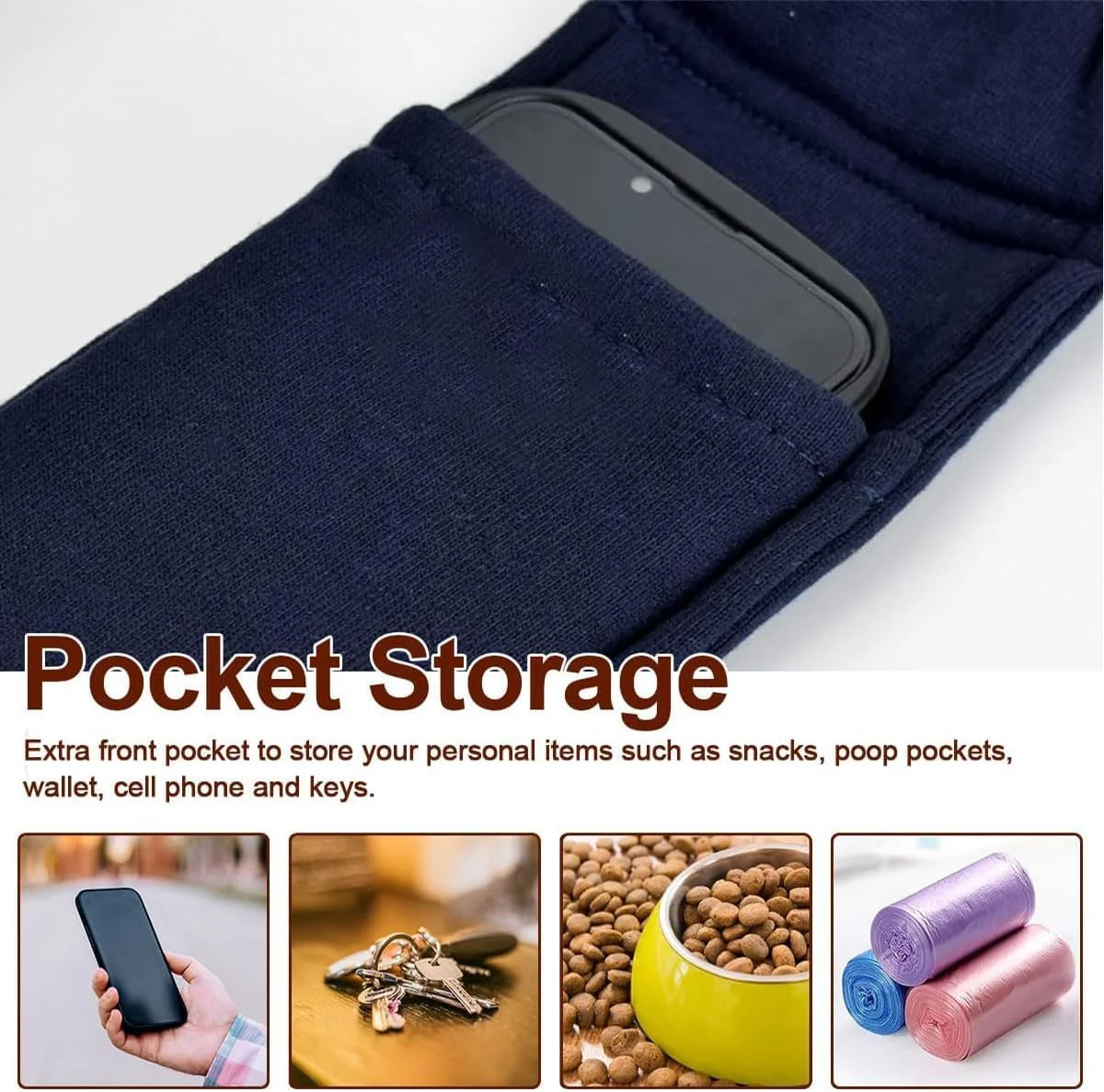 کیف حمل سگ Joyzzz، کیف رودوشی برگشت‌پذیر بدون دست با جیب ذخیره‌سازی، کیف بند شانه‌ای قابل تنظیم برای سگ‌های کوچک تا متوسط، کیف دستی حمل توله سگ برای پیاده‌روی‌های روزانه، مسافرت در فضای باز