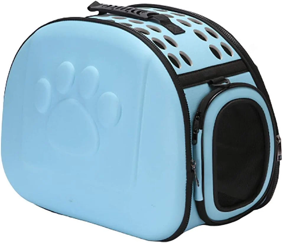 کیف حمل سگ و گربه، قفس توله سگ، کیف مسافرتی تاشو EVA، کیف بیرون بر حیوانات خانگی رنگ ثابت، کیف کلاسیک گربه، کیف سگ، کیف مسافرتی تاشو و قابل شستشو برای حیوانات خانگی سایز متوسط و کوچک