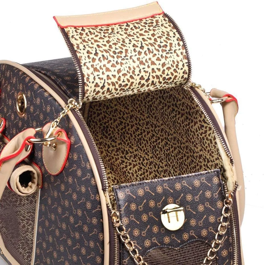 کیف حمل حیوانات خانگی تاشو و قابل شستشو برای سگ و گربه، کیف حمل راحت و ایمن برای سفر، تا وزن 5 کیلوگرم