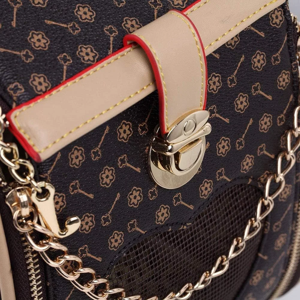 کیف حمل حیوانات خانگی تاشو و قابل شستشو برای سگ و گربه، کیف حمل راحت و ایمن برای سفر، تا وزن 5 کیلوگرم