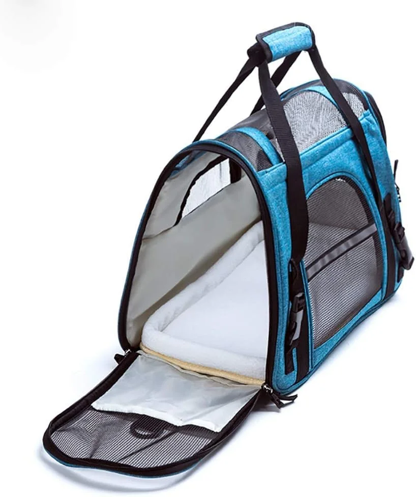 کیف حمل حیوانات خانگی، کیف مسافرتی سگ، توری نرم، بند دار، کیف حمل گربه سگ، تاشو، پارچه آکسفورد مسافرتی قابل حمل، کیف شانه ای ضربدری حیوانات خانگی کیف حمل حیوانات خانگی، کیف مسافرتی سگ، توری نرم، بند دار، کیف حمل گربه سگ، تاشو، پارچه آکسفورد مسافرتی قابل حمل، کیف شانه ای ضربدری حیوانات خانگی