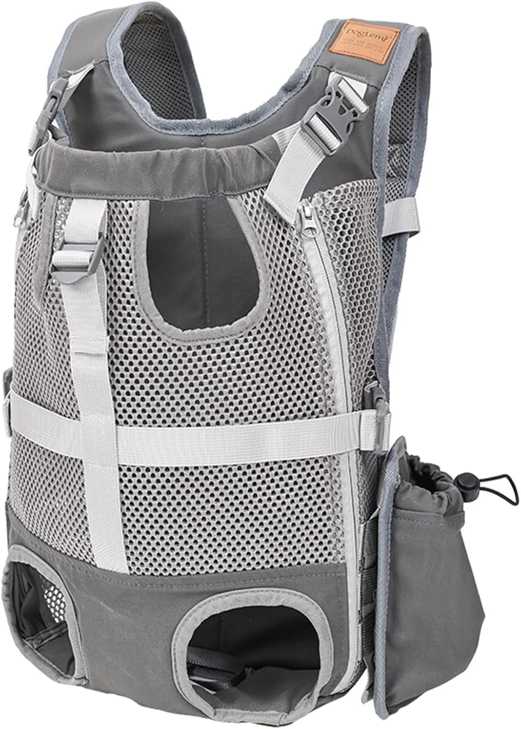 کیف کوله پشتی حمل حیوانات خانگی Morelian - حمل کننده سینه ای با قابلیت تنظیم پا برای سگ های کوچک و متوسط - بدون نیاز به دست برای پیاده روی و دوچرخه سواری