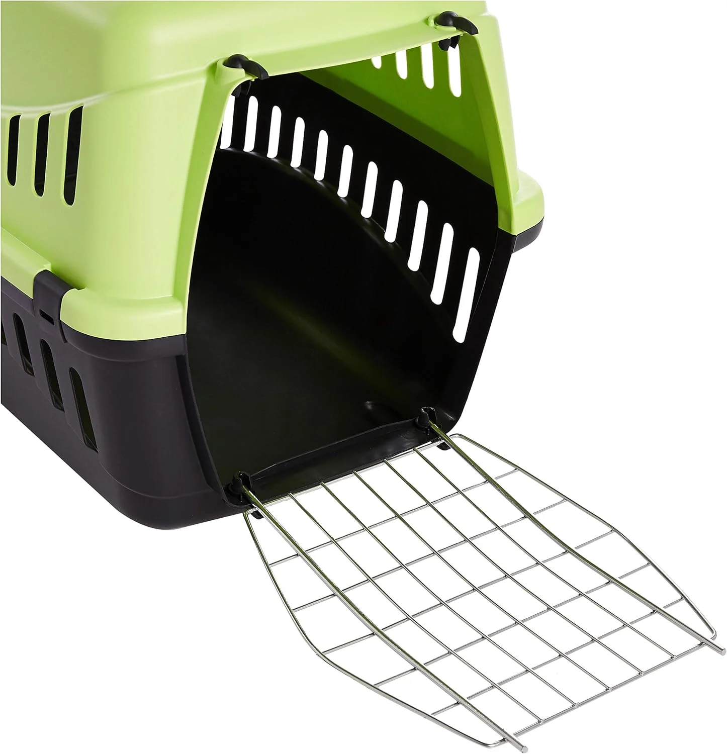 حمل کننده حیوانات خانگی ام پی برگامو مدل جیپسی با درب فلزی بزرگ، چند رنگ، 58 X 38 X 38 سانتی متر