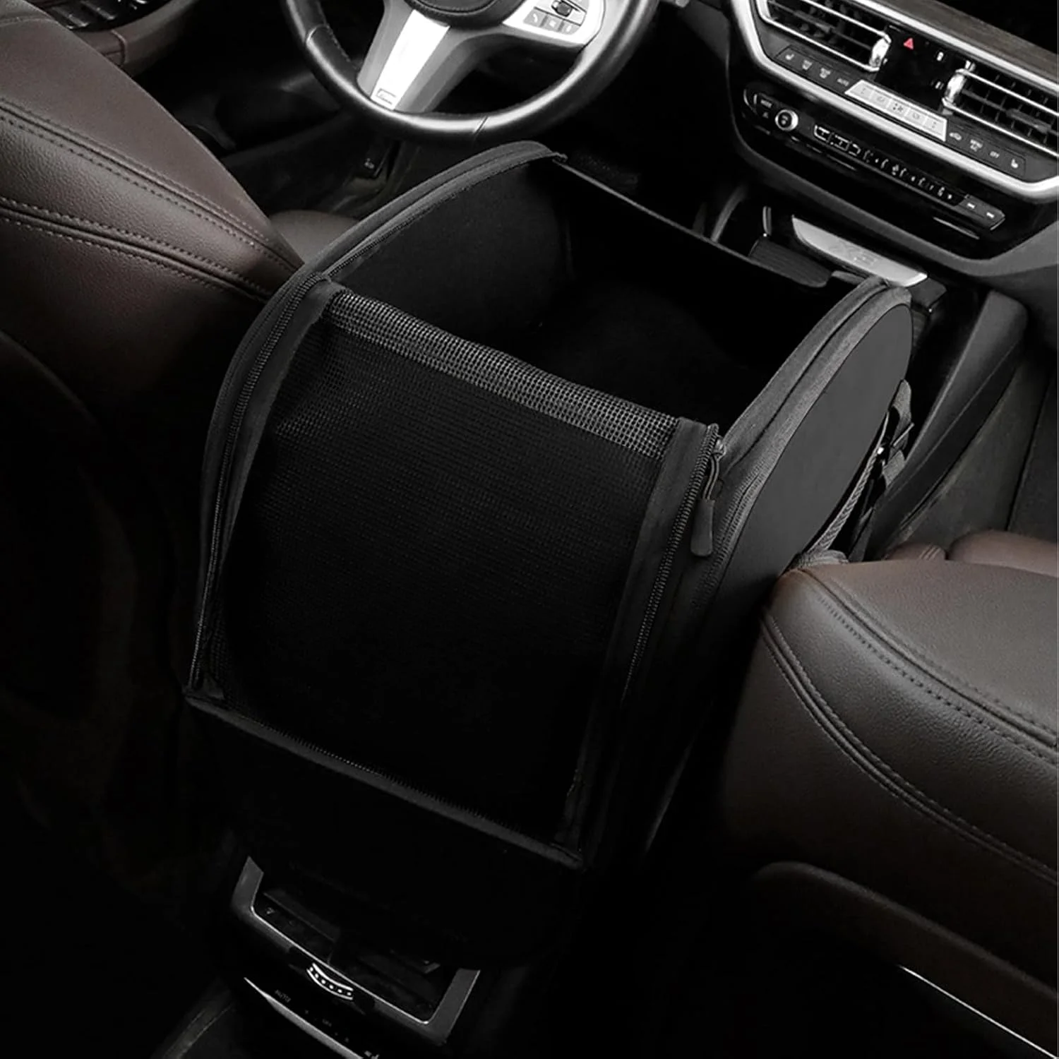 صندلی ماشین حیوانات خانگی، صندلی تقویت کننده حیوانات خانگی برای سگ های کوچک - قفس حمل قابل حمل توله سگ برای مسافرت در فضای باز، رانندگی، تاکسی، استفاده مشترک، رفت و آمد روزانه