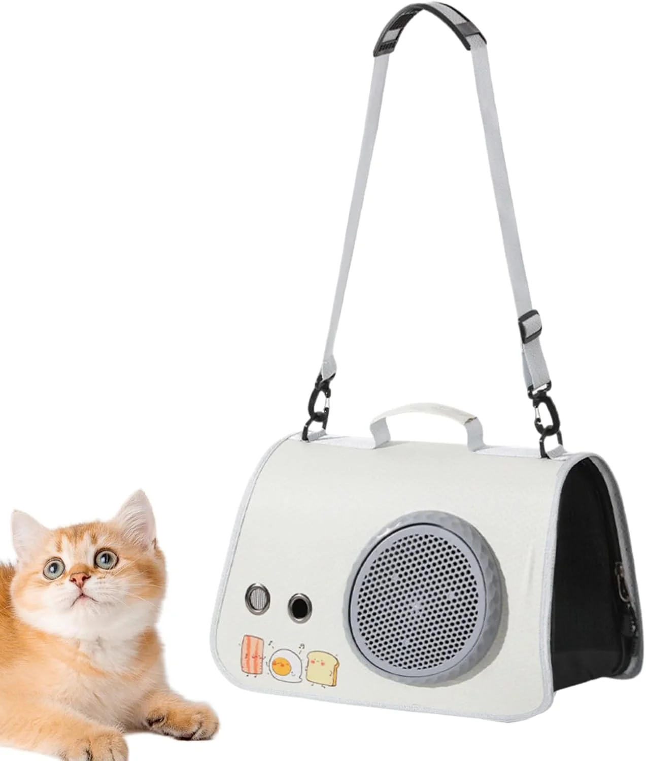 کیف حمل حیوانات خانگی | کیف حمل سگ - کیف دستی ضد آب با بند شانه و تهویه مناسب برای نوجوانان، زنان، سالمندان و بزرگسالان