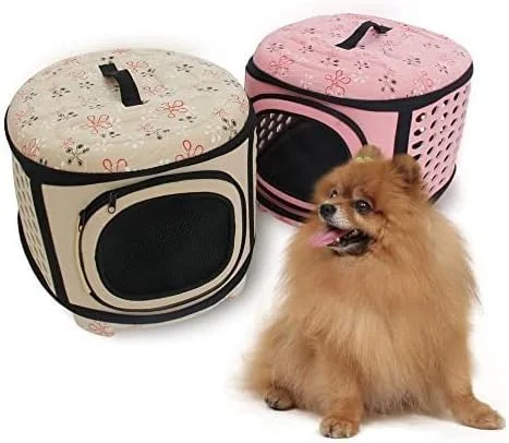 محوطه بازی بزرگ سگ، لانه قفس برای سگ ها، توله سگ ها، گربه ها، خرگوش ها و حیوانات کوچک، چادر حیوانات خانگی قابل حمل برای داخل و خارج از خانه، سایز کوچک 45 * 38 * 33 سانتی متر، خاکستری HT0009-3