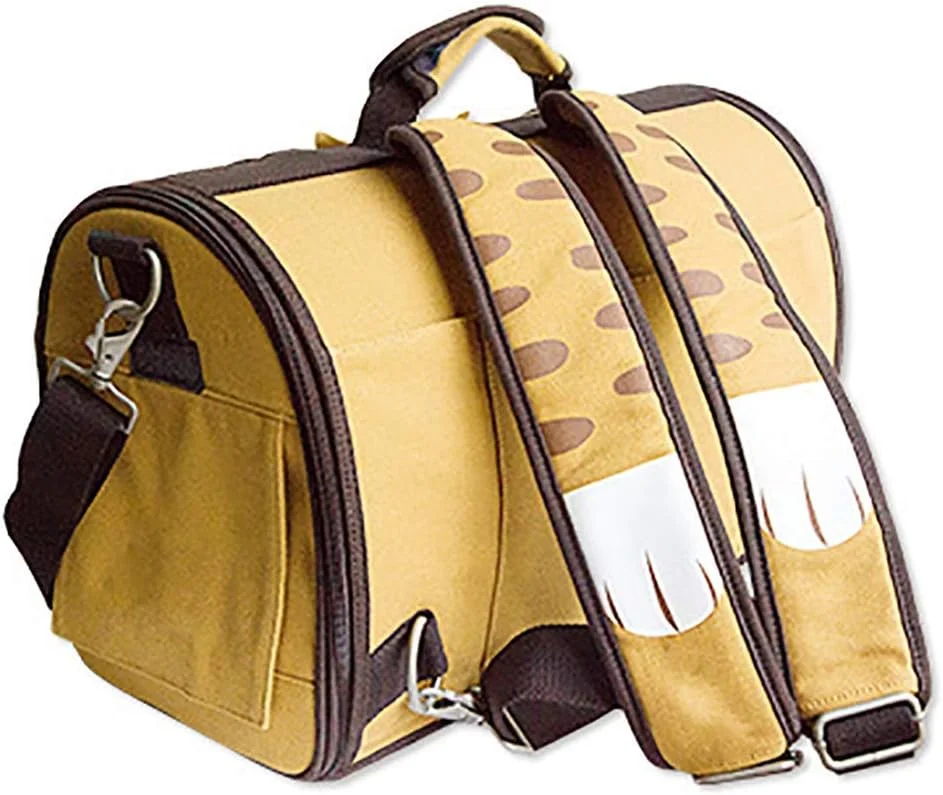 کیف حمل حیوانات خانگی، کیف دستی قابل حمل و تنفسی گربه، کیف شانه ای، پارچه ضد آب، توری تاشو و قابل تنفس نرم و پد دار برای سگ و گربه های کوچک، کیف مسافرتی