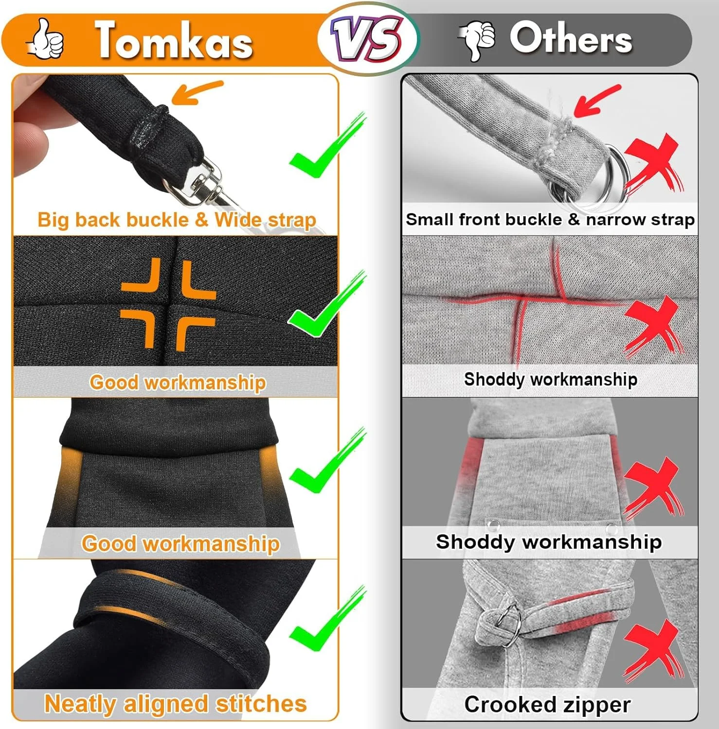 کیف حمل سگ TOMKAS برای سگ های کوچک