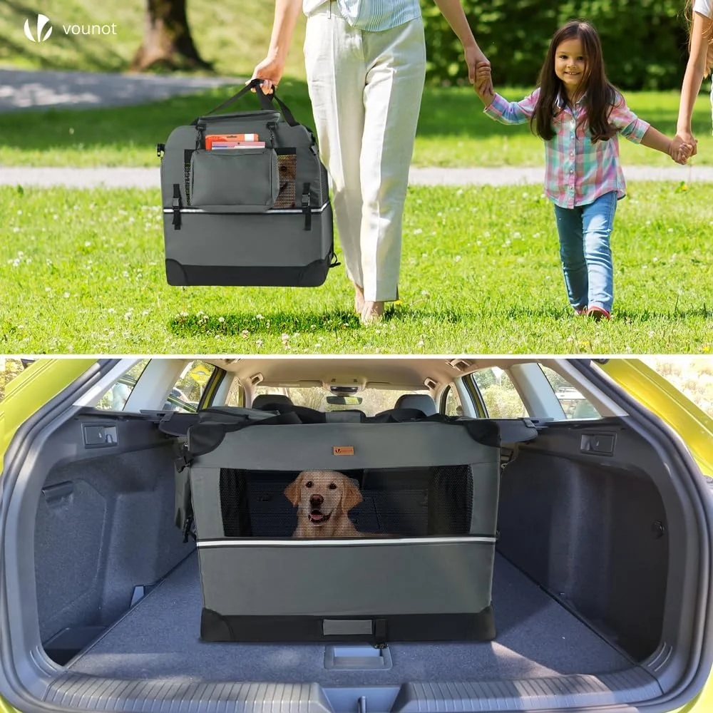 کیف حمل سگ بزرگ وونو، خاکستری