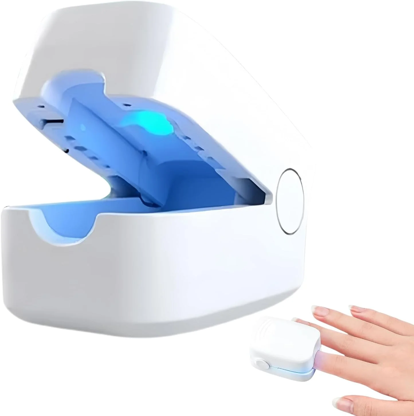 دستگاه ترمیم ناخن | دستگاه لایه برداری و تمیز کننده | دستگاه قابل حمل حرفه ای برای استفاده روزانه آقایان و بانوان در منزل، سالن و مسافرت