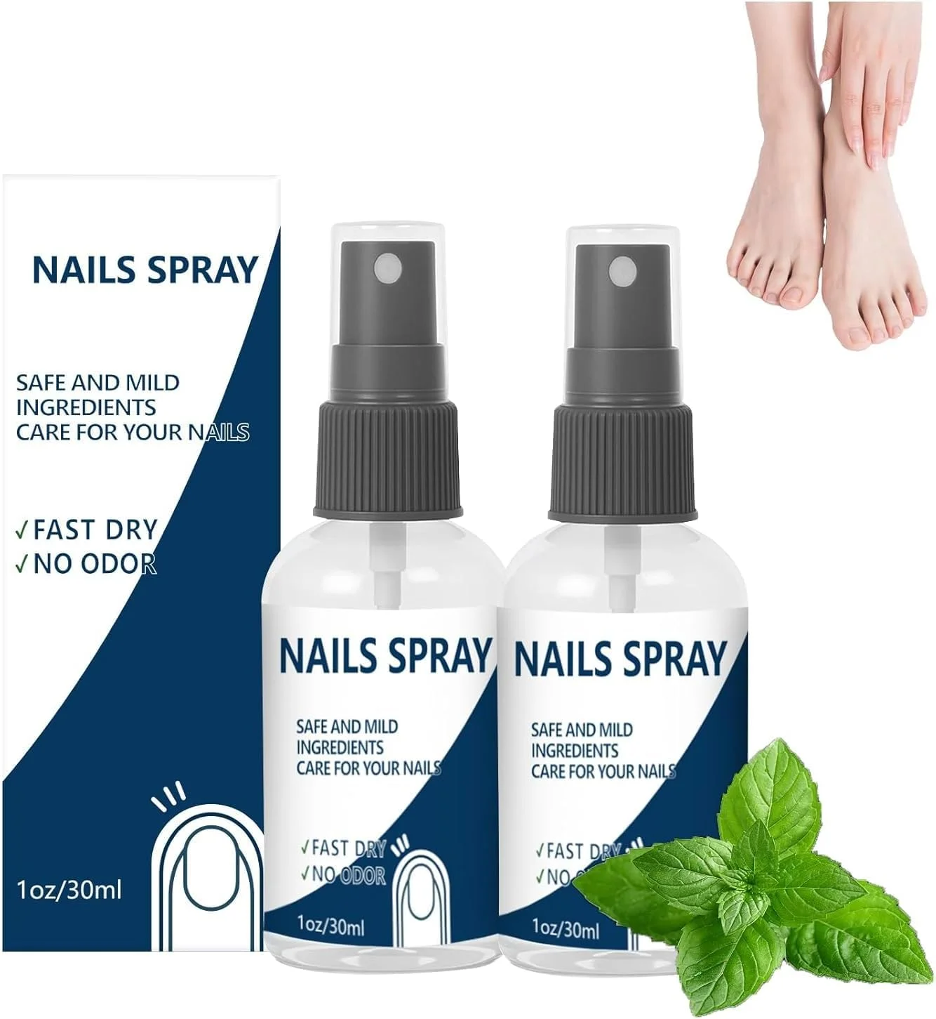 اسپری ناخن 2 عددی، لاک ناخن ماندگار، درمان 7 روزه ناخن، پاها را در تمام طول روز تازه و خشک نگه می دارد، برای انواع ناخن اسپری ناخن 2 عددی، لاک ناخن ماندگار، درمان 7 روزه ناخن، پاها را در تمام طول روز تازه و خشک نگه می دارد، برای انواع ناخن