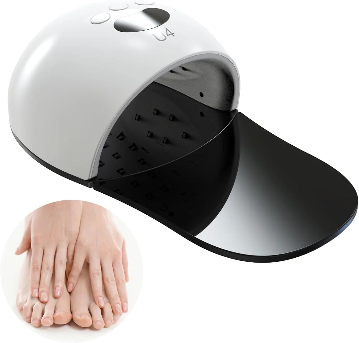 دستگاه پاکسازی قارچ ناخن برای چند ناخن پا، دستگاه درمان قارچ ناخن با نور مادون قرمز 905 نانومتر + نور آبی 470 نانومتر، ایمن و قابل اعتماد دستگاه پاکسازی قارچ ناخن برای چند ناخن پا، دستگاه درمان قارچ ناخن با نور مادون قرمز 905 نانومتر + نور آبی 470 نانومتر، ایمن و قابل اعتماد