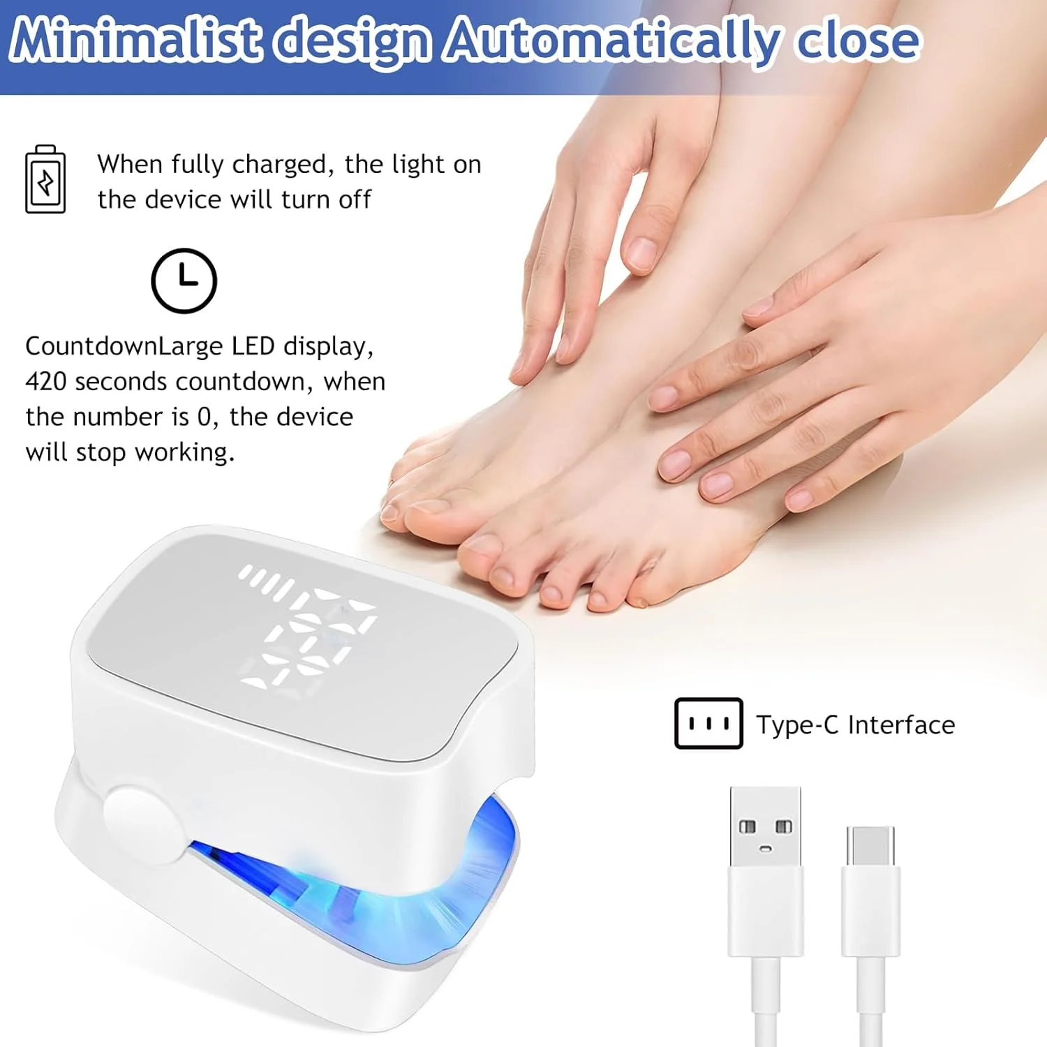 دستگاه لیزر قارچ ناخن با نمایشگر زمان، دستگاه درمان سریع و قوی قارچ ناخن، برای قارچ ناخن پا و دست دستگاه لیزر قارچ ناخن با نمایشگر زمان، دستگاه درمان سریع و قوی قارچ ناخن، برای قارچ ناخن پا و دست