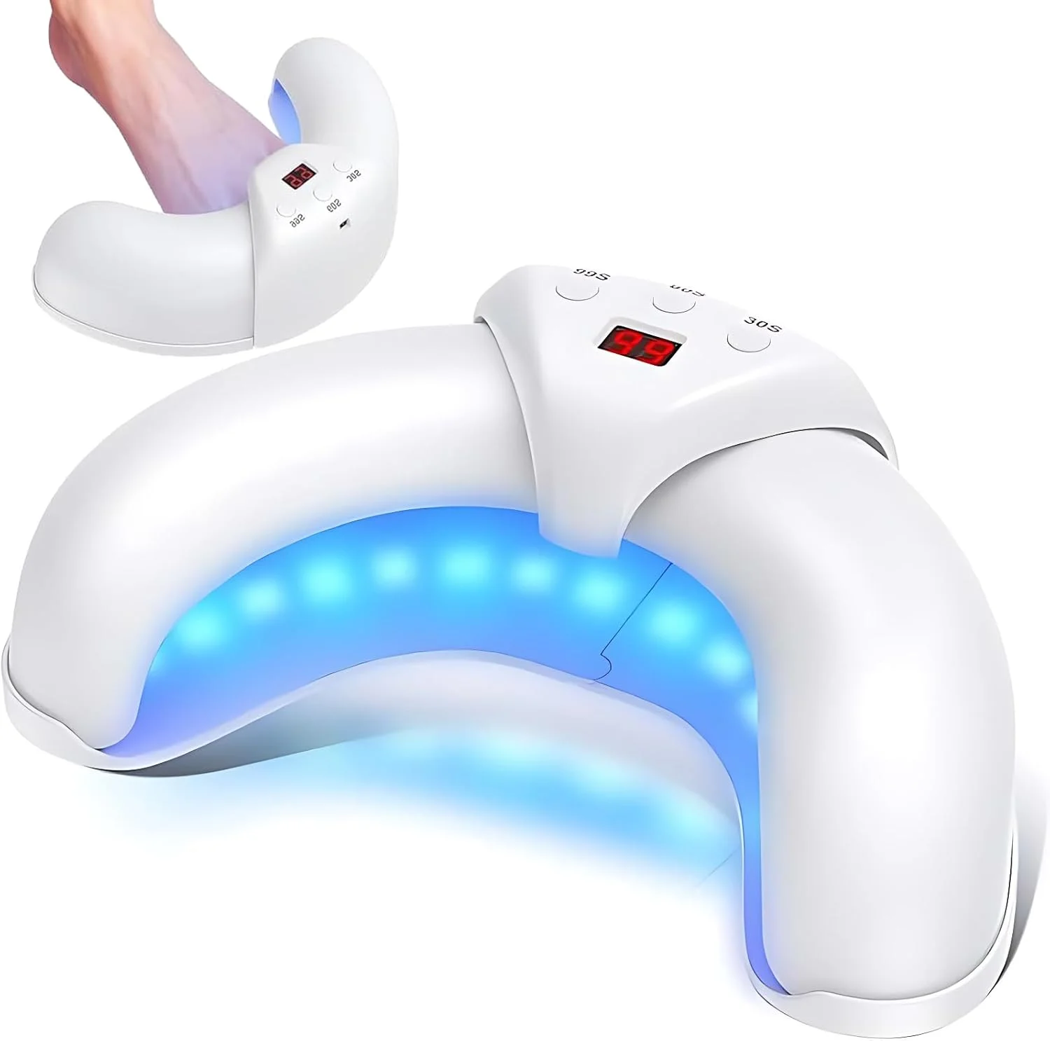 دستگاه لیزر ناخن، لیزر خالص قابل حمل ناخن، دستگاه برای تمیز کردن و مراقبت از ناخن ها برای بیماری های ناخن پا، مراقبت از ناخن، مناسب برای ناخن های تغییر رنگ داده و ضخیم شده