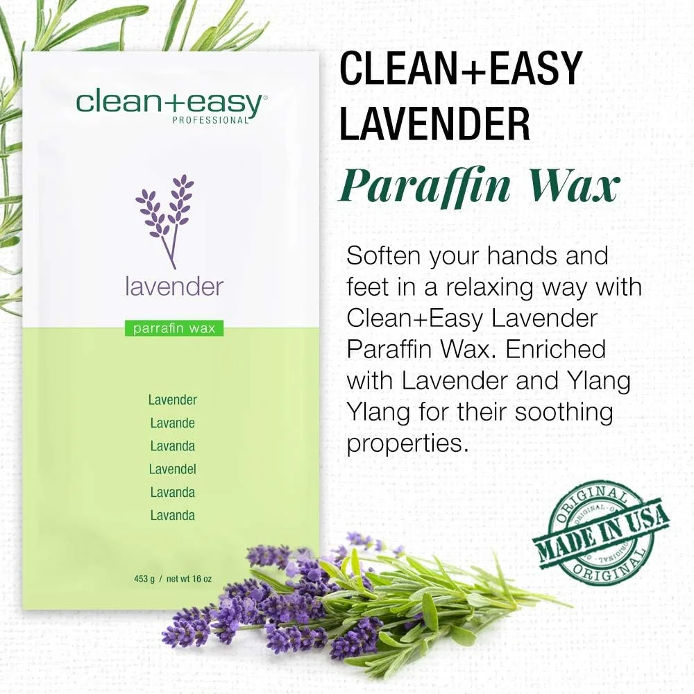 پارافین واکس اسطوخودوس Clean + Easy & Calm، ۴۷۵ میلی لیتر