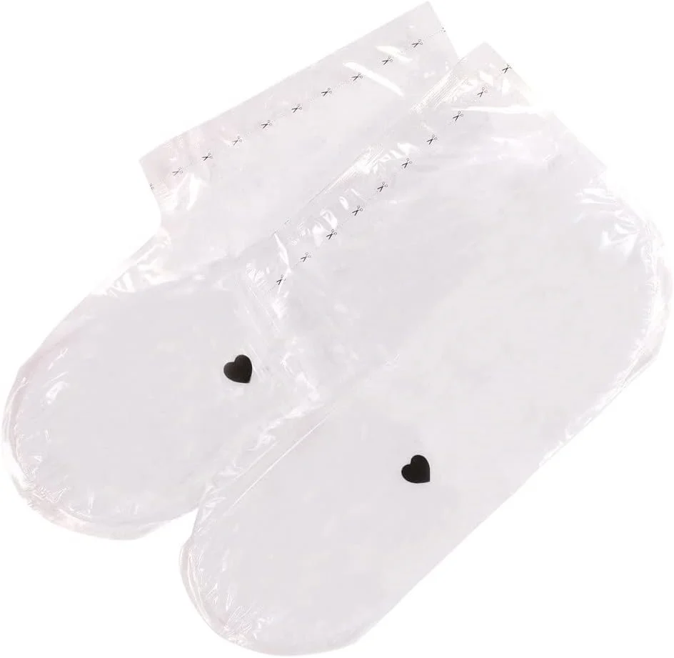 کالکشن حرفه ای فورپرو، درمان 10 دقیقه ای پارافین پا، بوت های درمان اسپا و خانگی، بدون عطر، یک جفت