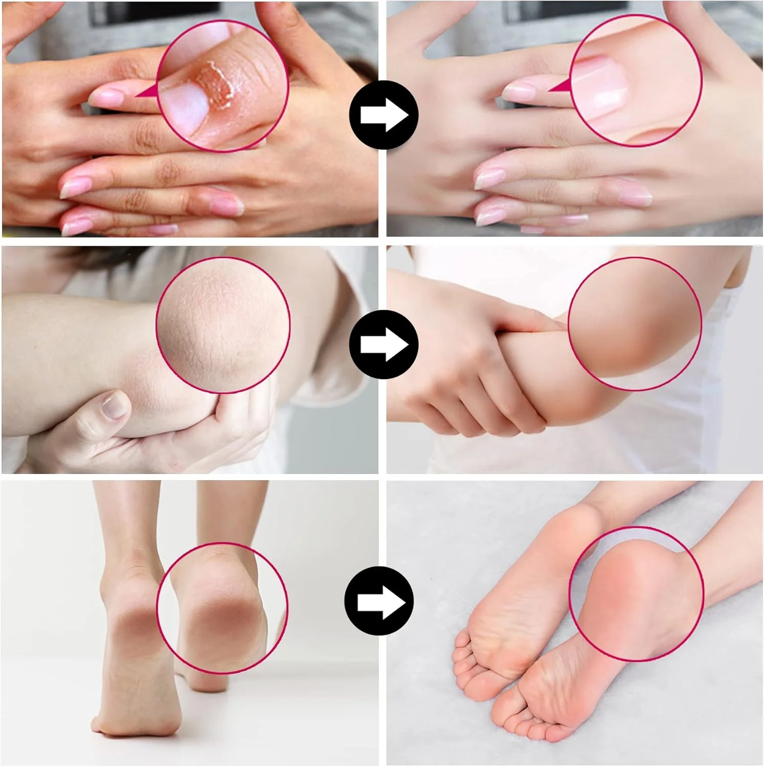 مجموعه حمام پارافین Forever Speed برای دست و پا 3400 میلی لیتر، دستگاه حمام پارافین برای پوست خشک و زبر با 900 گرم موم پارافین، نمایشگر دما 200 وات، لوازم جانبی، هدیه عالی اسپا، صورتی