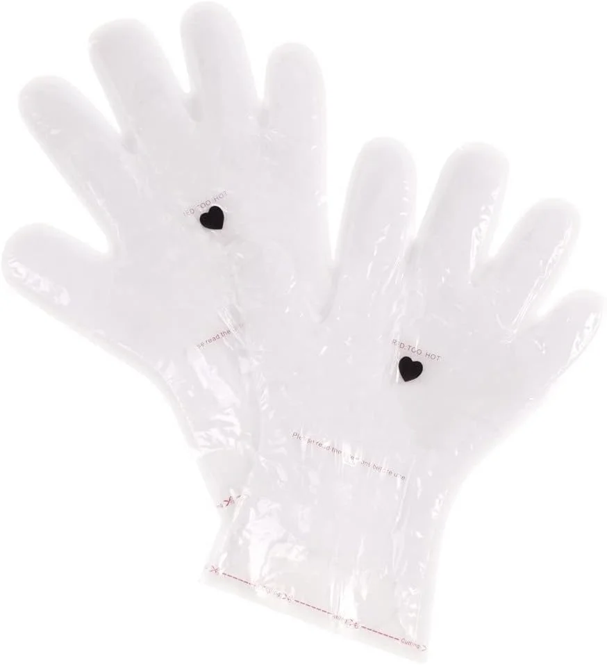 درمان پارافین 10 دقیقه ای دست مجموعه حرفه ای ForPro، دستکش های درمان اسپا و خانگی، بدون عطر، یک جفت