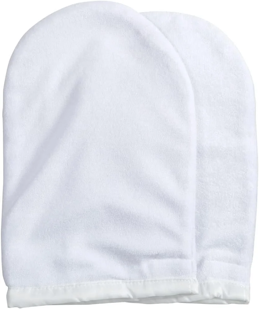 دستکش حرارتی حرفه ای فورپرو برای درمان های اسپا با پارافین، عایق و حفظ کننده گرما، مناسب برای همه اندازه های دست، سفید، یک جفت