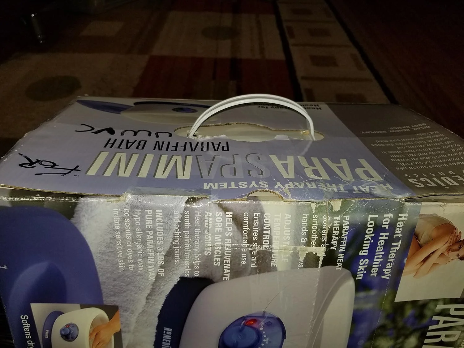 حمام پارافین تراپی خانگی Homedics ParaSpaMini PAR-100