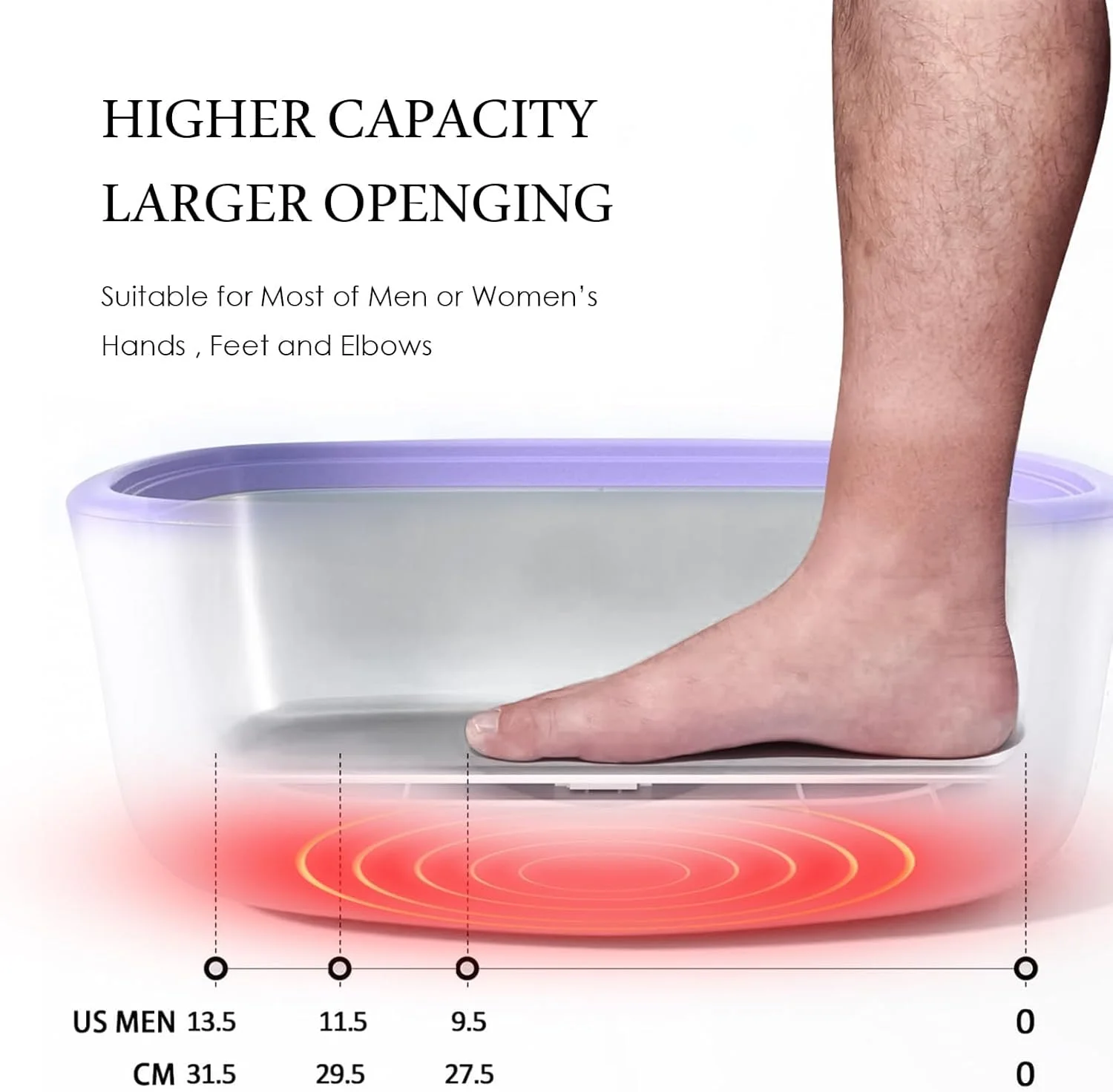 دستگاه پارافین تراپی KASTWAVE برای دست و پا، حمام پارافین، ذوب سریع موم در 25 دقیقه، گرم کننده موم پارافین 4000 میلی لیتری، زمانبندی خودکار و گرم نگهدارنده، کیت مرطوب کننده دستگاه موم پارافین دست برای آرتریت