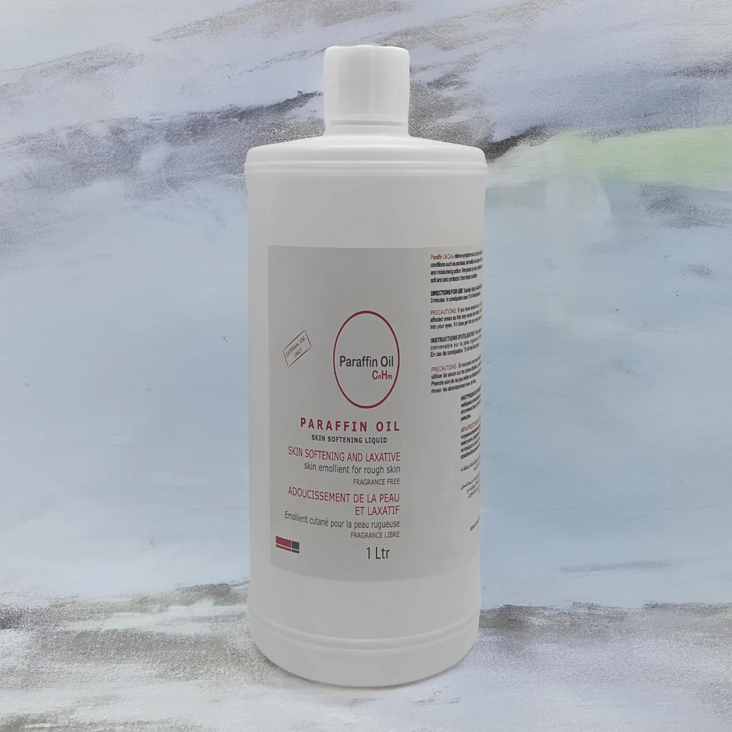 روغن پارافین 1000 میلی لیتری نرم کننده پوست بدون عطر کینگ ماریوت، نرم کننده پوست برای پوست های زبر (1 عدد)