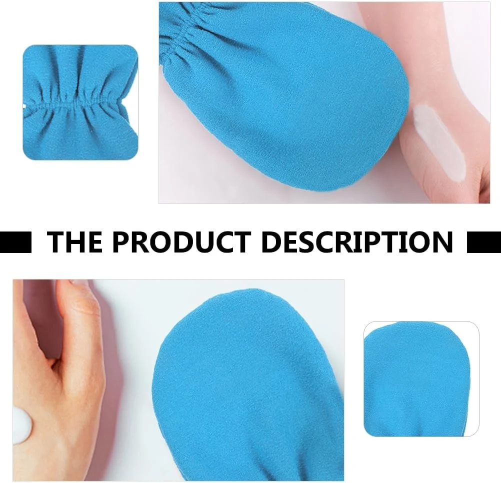 دستکش پارافین هیلایفتی بزرگتر برای اسپا دست با پارافین گرم شده، دستکش های درمان حرارتی پارافین برای زنان - آبی