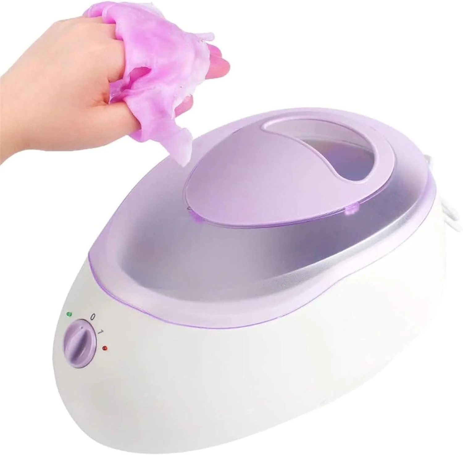 دستگاه پارافین تراپی 2.3 لیتری با کنترل دمای خودکار و محافظ حرارتی برای دست و پا مناسب برای بانوان، استفاده در منزل و سالن زیبایی