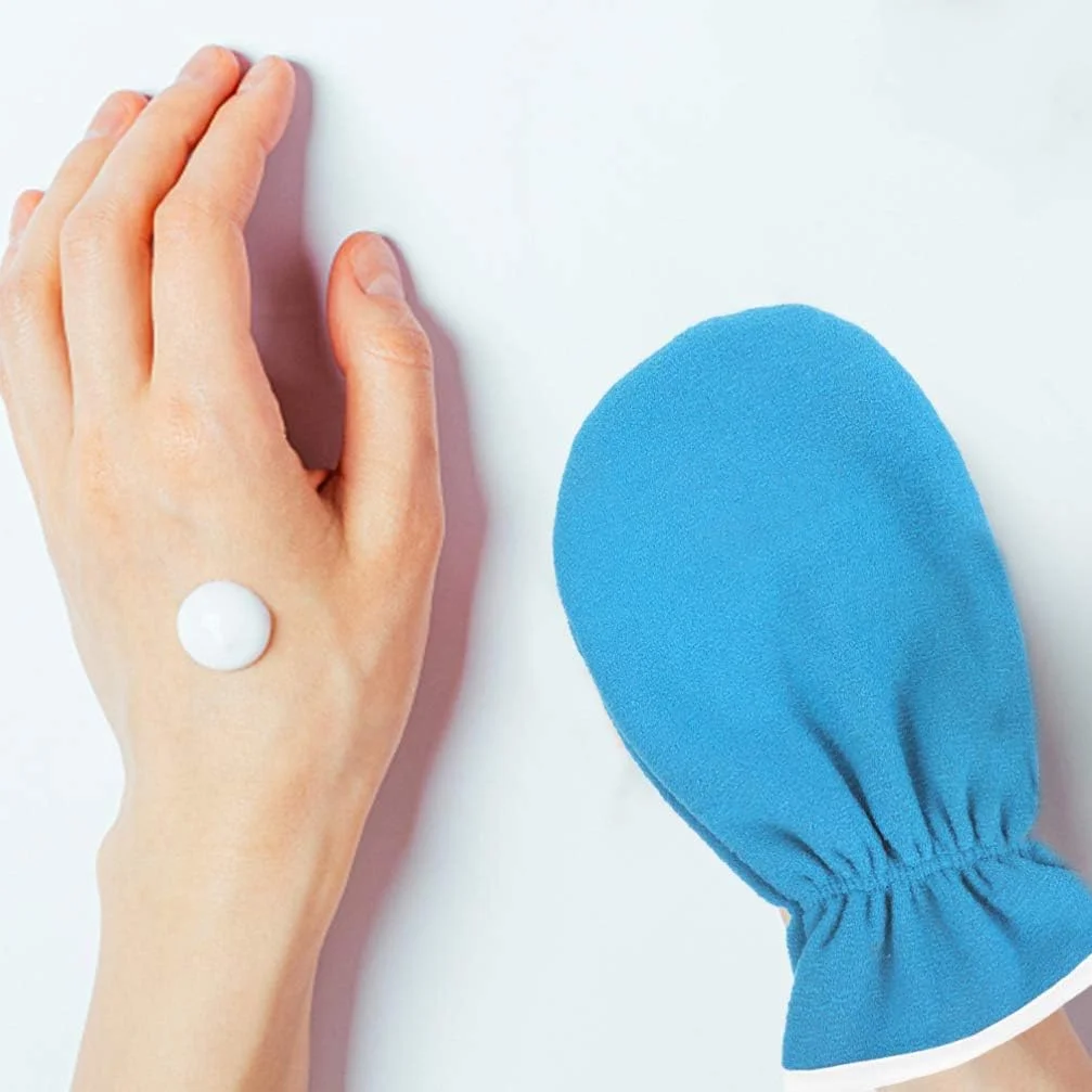 2 جفت دستکش حمام پارافین، دستکش های اسپا گرم شونده دست با دهانه الاستیک برای دستگاه پارافین آبی