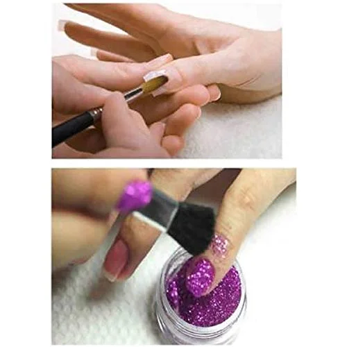 چسب ناخن با برس و چسب فوق العاده قوی فوری برای کاشت ناخن حرفه ای (10 گرمی)