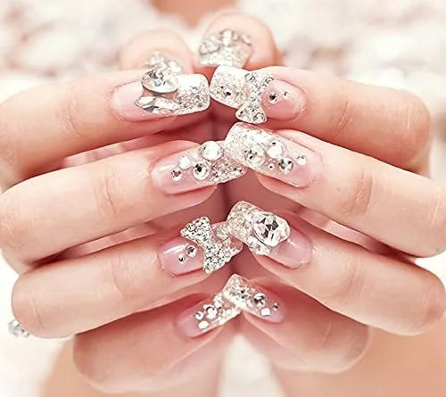 چسب ناخن برای نصب ناخن مصنوعی، 5 عدد در بسته، چسب مایع ناخن، چسب ناخن مصنوعی، ست مانیکور (بسته 5 عددی)