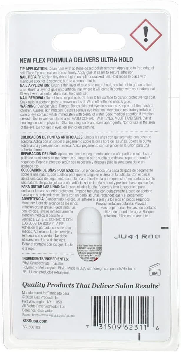 چسب ناخن قلمی کیس پاور فلکس مدل BGL506C وزن 22 گرم