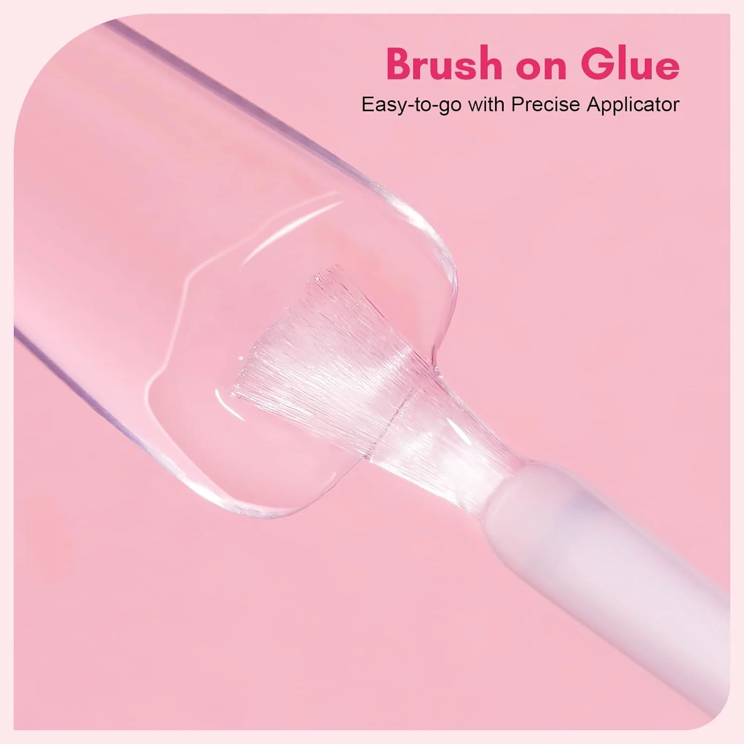 چسب ناخن ماکارت برای ناخن های اکریلیک، کیت چسب ناخن برس دار فوق العاده سریع، چسب مصنوعی ناخن برای ترمیم ناخن، 3 عدد