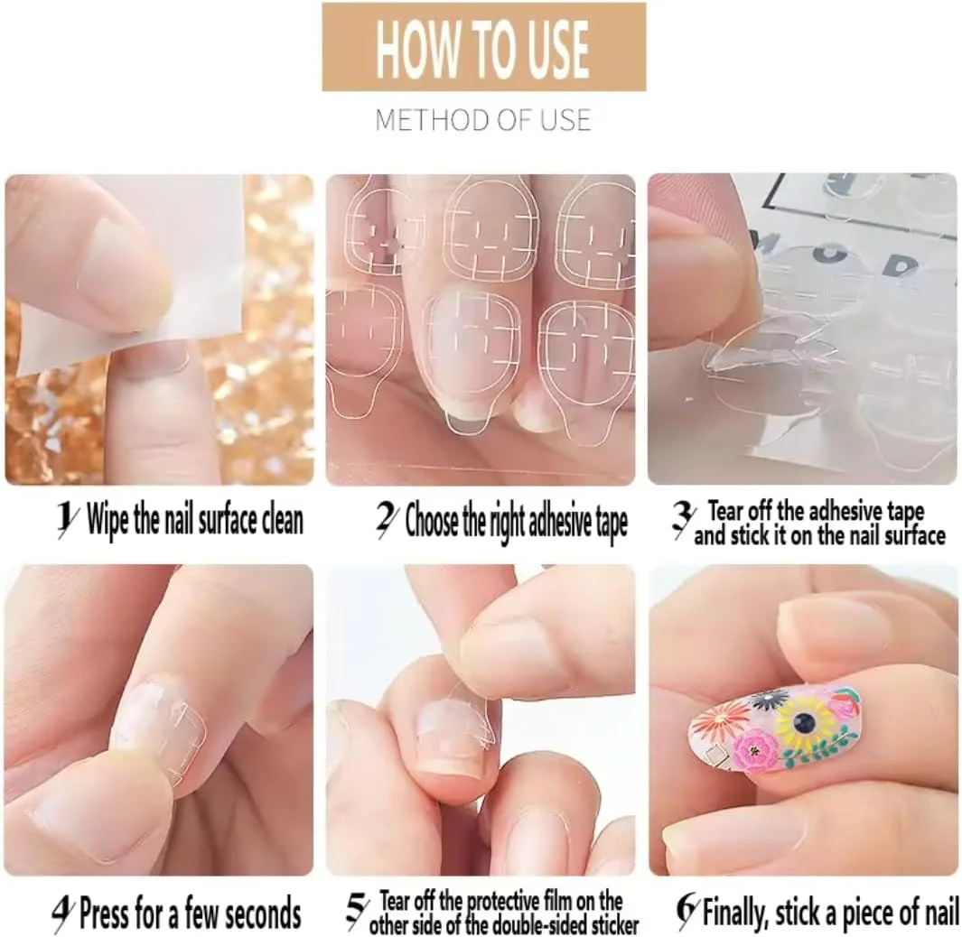 برچسب های چسبی دو طرفه ناخن شفاف NIKITA.VIVI - 30 ورق (720 عدد) | استیکرهای چسب ناخن، چسب ژله ای ناخن مصنوعی، نوارهای چسبی اکستنشن ناخن | چسب انعطاف پذیر ناخن مصنوعی برای مانیکور برچسب های چسبی دو طرفه ناخن شفاف NIKITA.VIVI - 30 ورق (720 عدد) | استیکرهای چسب ناخن، چسب ژله ای ناخن مصنوعی، نوارهای چسبی اکستنشن ناخن | چسب انعطاف پذیر ناخن مصنوعی برای مانیکور