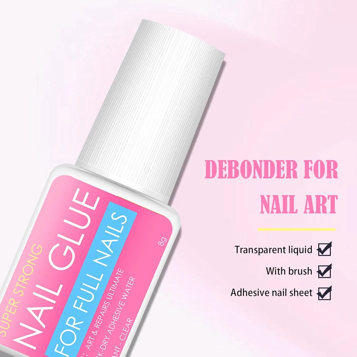 چسب ناخن مصنوعی بسیار قوی 8 گرمی، چسب ناخن برای ترمیم ناخن، چسب ناخن مصنوعی برای استفاده از نوک ناخن مصنوعی، چسب ناخن مصنوعی فوق العاده قوی برای نوک های اکریلیک چسب ناخن مصنوعی بسیار قوی 8 گرمی، چسب ناخن برای ترمیم ناخن، چسب ناخن مصنوعی برای استفاده از نوک ناخن مصنوعی، چسب ناخن مصنوعی فوق العاده قوی برای نوک های اکریلیک