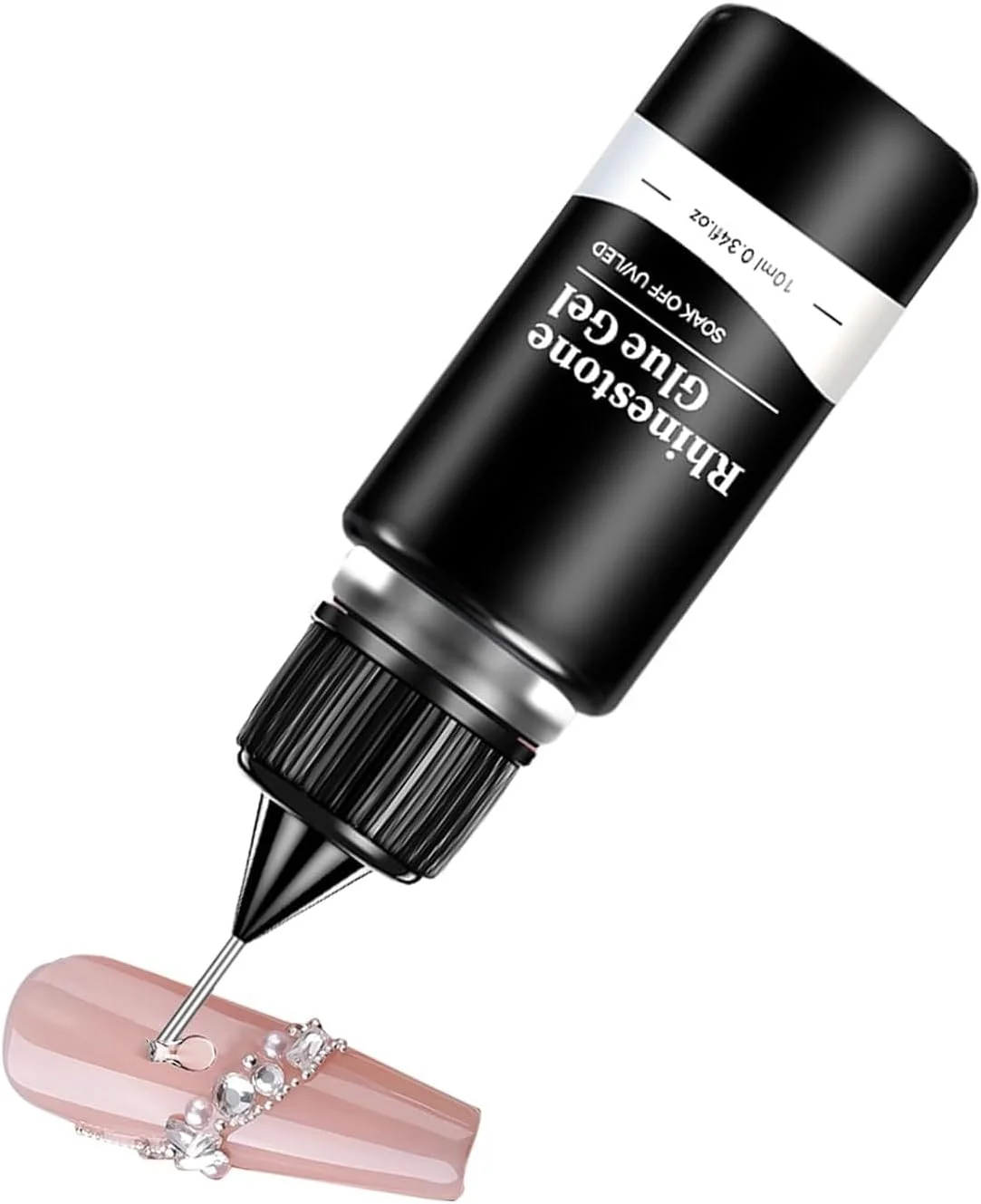 چسب نگین ناخن Azonee، ژل چسب قوی 10 میلی لیتری برای طراحی سه بعدی ناخن، چسب خشک شونده UV LED برای نگین، آویز، تزئینات جواهرات، مانیکور و اکستنشن ناخن اکریلیک چسب نگین ناخن Azonee، ژل چسب قوی 10 میلی لیتری برای طراحی سه بعدی ناخن، چسب خشک شونده UV LED برای نگین، آویز، تزئینات جواهرات، مانیکور و اکستنشن ناخن اکریلیک