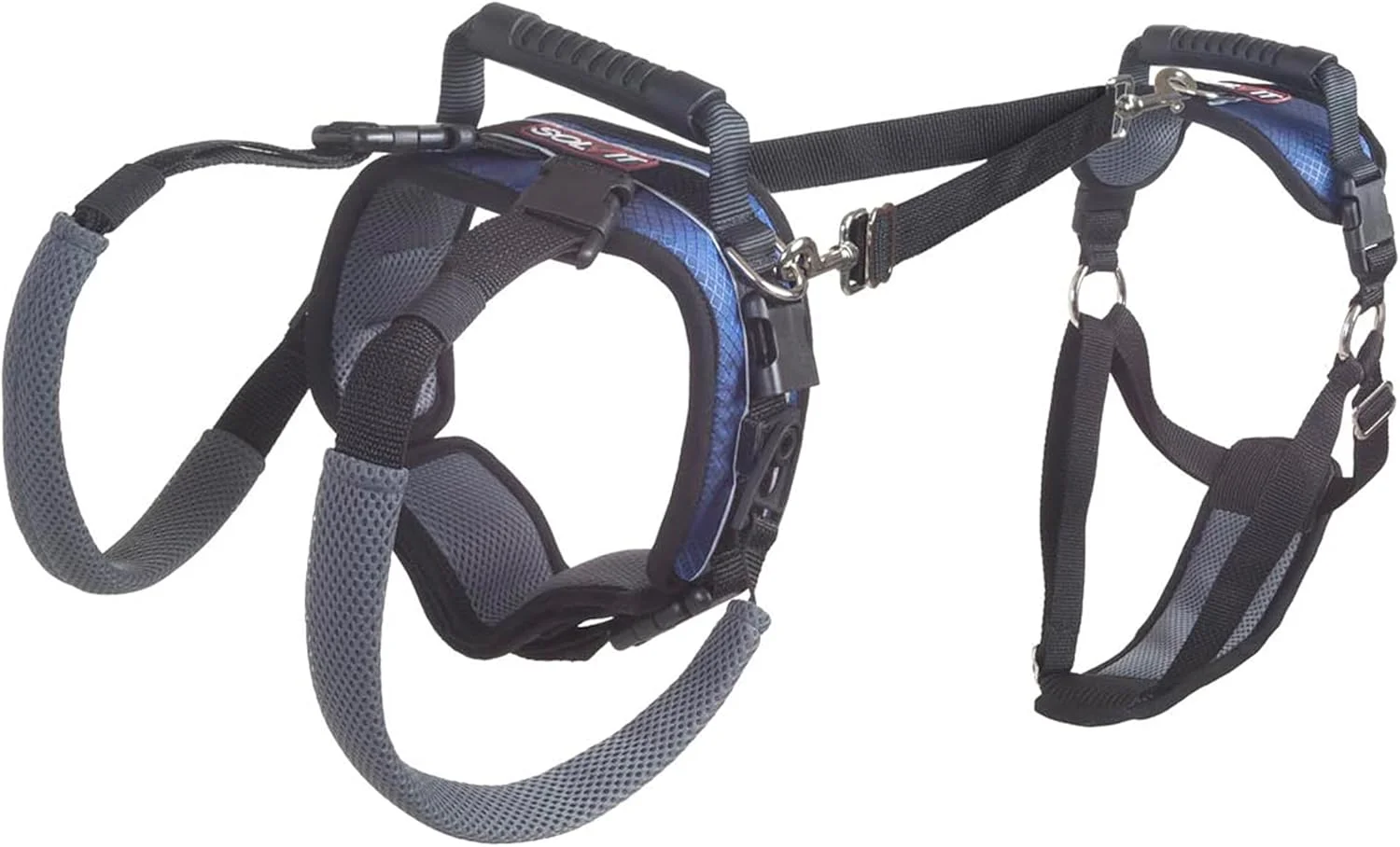 هارنس حمایتی PetSafe CareLift - کمک بالابر تمام بدن با دسته و بند شانه - عالی برای تحرک حیوانات خانگی و سگ های مسن برای کمک به بلند شدن آنها - مواد راحت و تنفس پذیر - تنظیم آسان - بزرگ