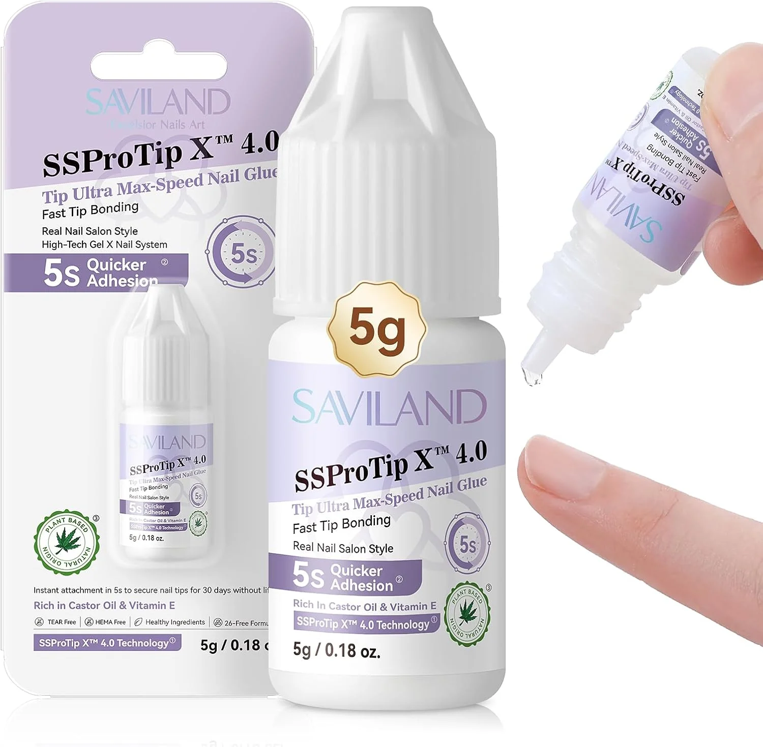 چسب ناخن ساویلند برای ناخن مصنوعی چسب ناخن ساویلند برای ناخن مصنوعی