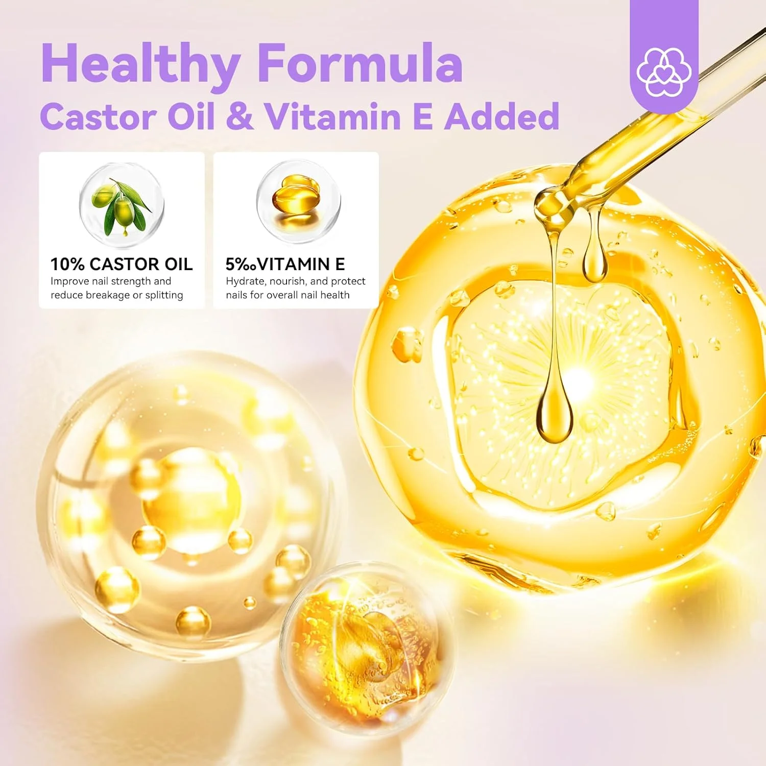 چسب ناخن SAVILAND با کیت پاک کننده چسب: چسب ناخن گیاهی با خشک شدن سریع، چسب ناخن مصنوعی با قدرت چسبندگی بالا برای ناخن های مصنوعی فشاری، روغن کرچک، پاک کننده ناخن VE، طراحی ناخن، اکستنشن ناخن، سالن خانگی