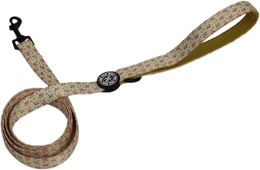 قلاده سگ طرح گل‌های جادویی - طول 150 سانتی‌متر، دسته نرم و مقاوم برای سگ‌های کوچک، متوسط و بزرگ