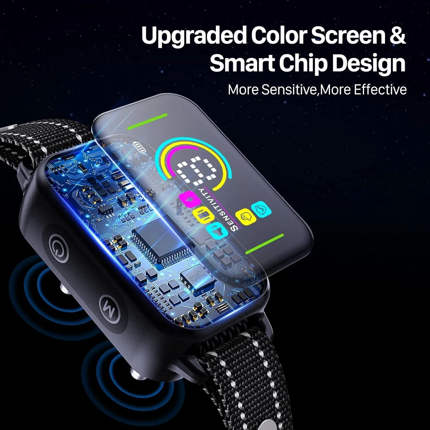 قلاده ضد پارس سگ DINJOO، قلاده پارس برای سگ های بزرگ، متوسط و کوچک، قلاده هوشمند ضد پارس، قلاده آموزشی ضد پارس قابل شارژ با 8 سطح حساسیت قابل تنظیم، قلاده شوک پارس با بوق و ویبره قلاده ضد پارس سگ DINJOO، قلاده پارس برای سگ های بزرگ، متوسط و کوچک، قلاده هوشمند ضد پارس، قلاده آموزشی ضد پارس قابل شارژ با 8 سطح حساسیت قابل تنظیم، قلاده شوک پارس با بوق و ویبره