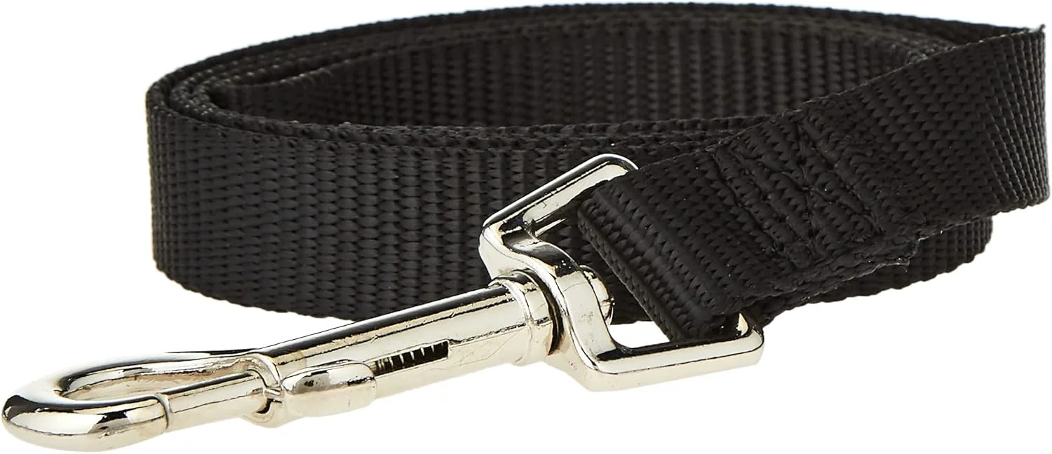 بند آموزشی نایلونی سگ Duvo+، سایز 20 میلی متر، مشکی