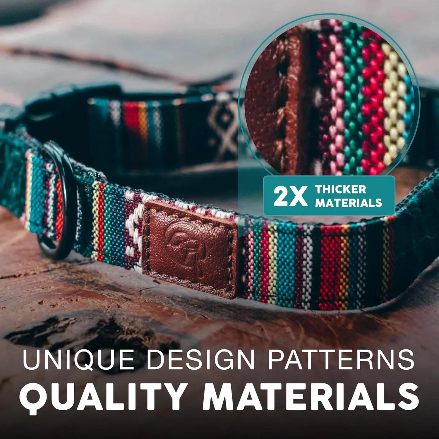 قلاده سگ شهری امبارک پتز - قلاده سگ برای سگ های متوسط، کوچک و بزرگ (مایان، متوسط) قلاده سگ شهری امبارک پتز - قلاده سگ برای سگ های متوسط، کوچک و بزرگ (مایان، متوسط)